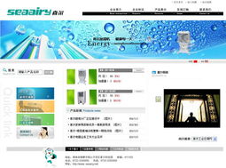 喜尔家用加湿器官方网站设计案例 深圳专业网站设计作品展示